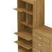 Comoda Roupeiro 120 cm 2 Portas CRIS 20034 Nature VLR