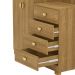 Comoda Roupeiro Espelho 120 cm 2 Portas 20034 Nature VLR