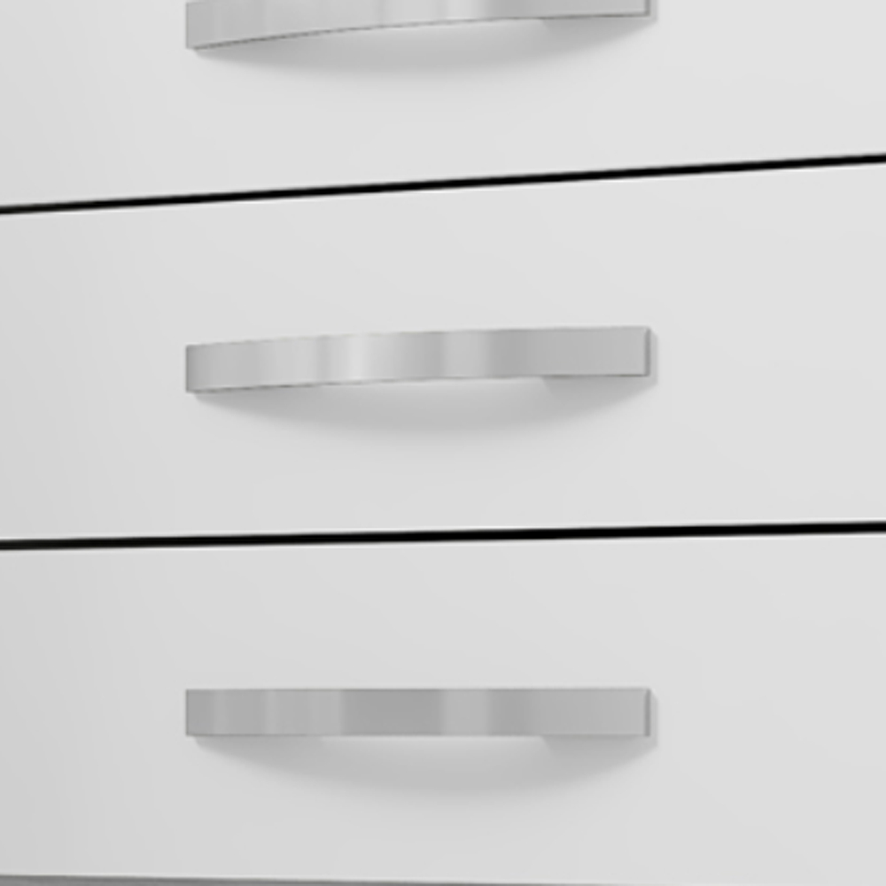 Comoda Sapateira 1P 4G 84 cm Moden 2258 Branco Flex INCP