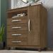 Comoda Sapateira 1P 4G 84 cm Moden 2258 Malbec INCP