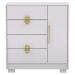 Comoda Sapateira 4 Gavetas 1P 93 cm 20033 Branco Camarim VLR