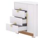 Comoda Sapateira 4 Gavetas 1P 93 cm 20033 Branco Camarim VLR