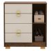 Comoda Sapateira 4 Gavetas 1P 93 cm 20033 Imbuia Fendi VLR