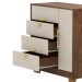 Comoda Sapateira 4 Gavetas 1P 93 cm 20033 Imbuia Fendi VLR