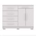 Comoda Sapateira 5G 2P 122 cm SIRI 20019 Branco VLR