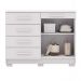 Comoda Sapateira 5G 2P 122 cm SIRI 20019 Branco VLR