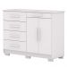 Comoda Sapateira 5G 2P 122 cm SIRI 20019 Branco VLR