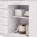 Comoda Sapateira 5G 2P 122 cm SIRI 20019 Branco VLR