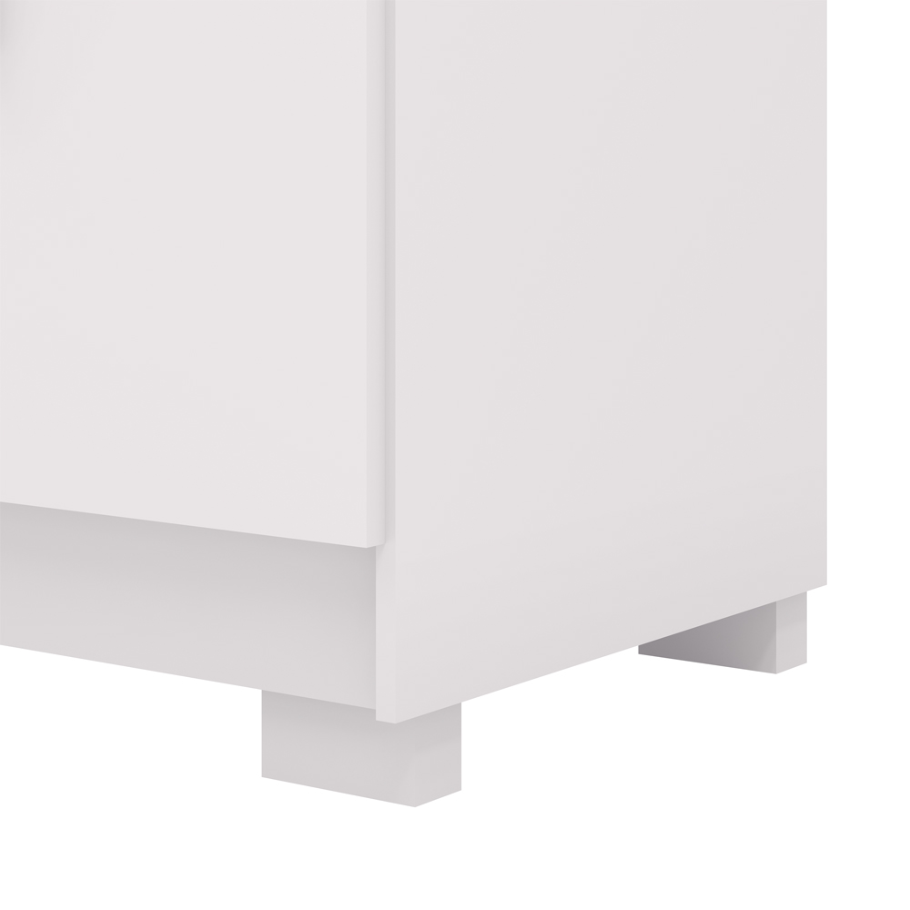 Comoda Sapateira 5G 2P 122 cm SIRI 20019 Branco VLR