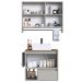 Conjunto Armario e Gabinete Com Cuba 60cm Mel Arenas PRODDY