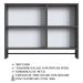 Conjunto Armario e Gabinete Com Cuba 60cm Mel Grafite PRODDY