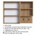 Conjunto Gabinete com Cuba e Espelheira 80cm Mel Branco Arenas PRODDY