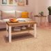 Conjunto Mesa de Centro e Apoio MCA45 Carvalho Off White ARLY