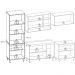 Cozinha 5 Pecas Balcao Pia 270 cm Cria Freijo Ripado Off White PLN