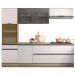 Cozinha 5 Pecas Balcao Tampo 258 cm Etti Carvalho Oak Off White PLN