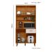 Cozinha Compacta 4P 1G 90 cm Izzi Freijo Off White PLN