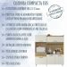 Cozinha Compacta 5 Portas 182cm 2000448 Atacama Off White ARMoveis