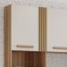 Cozinha Compacta 5 Portas 210cm 2012155 Atacama Off White ARMoveis