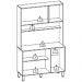 Cozinha Compacta 6P 1G 110 cm Livi Freijo Off White PLN