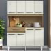 Cozinha Compacta 8 Portas 2001308 Atacama Off White ARMoveis