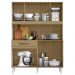 Cozinha Compacta 8 Portas 2001308 Atacama Off White ARMoveis