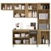 Cozinha Compacta Com Balcao 2001910x0310 Grafite Atacama ARMoveis