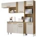 Cozinha Compacta Com Balcao 2001910x0310 Off White Atacama ARMoveis