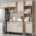 Cozinha Compacta Com Balcao 2001910x0310 Off White Atacama ARMoveis