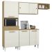Cozinha Compacta Com Balcao 2002113x14 Atacama Off White ARMoveis
