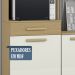 Cozinha Compacta Com Balcao 2002113x14 Atacama Off White ARMoveis