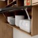 Cozinha Modulada 05 Pecas MDF 280 cm Tosc Freijo Nero MXM