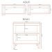 Cozinha Modulada 3 Modulos 160 cm GLOR Branco Neve MXM