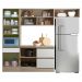 Cozinha Modulada 4 Pecas 258 cm Etti Carvalho Oak Off White PLN