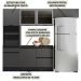 Cozinha Modulada 4 Pecas 258 cm Etti Grafite PLN