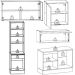 Cozinha Modulada 4 Pecas 258 cm Etti Grafite PLN