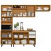 Cozinha Modulada 4 Pecas 260 cm Raven Freijo Off White PLN