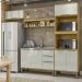 Cozinha Modulada 4 Pecas 270 cm Vera Marrocos Off White MXM