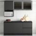 Cozinha Modulada 5 Peças 178 cm Etti Grafite PLN
