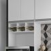 Cozinha Modulada 5 Peças 241 cm Andreia Branco REAJL