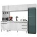 Cozinha Modulada 5 Peças 281 cm Andreia Branco REAJL