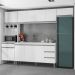 Cozinha Modulada 5 Peças 281 cm Andreia Branco REAJL