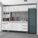 Cozinha Modulada 5 Peças 281 cm Andreia Branco REAJL