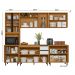 Cozinha Modulada 5 Pecas 260 cm Raven Freijo Off White PLN