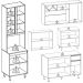 Cozinha Modulada 5 Pecas 260 cm Raven Freijo Off White PLN