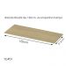 Cozinha Modulada 5 Pecas 270 cm MDP GLOR Branco Neve MXM