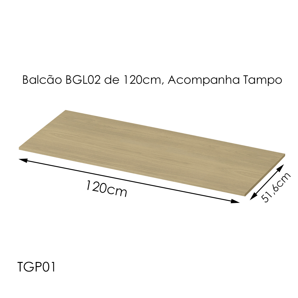Cozinha Modulada 5 Pecas 270 cm MDP GLOR Branco Neve MXM