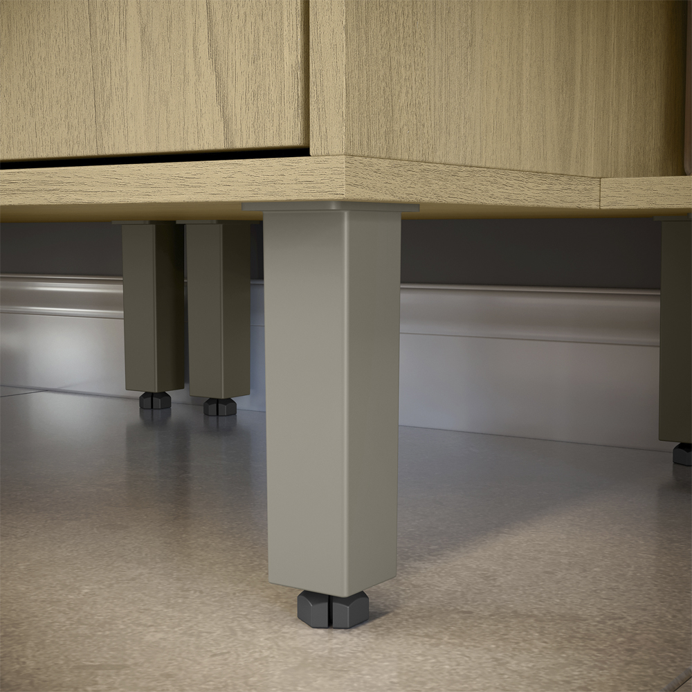 Cozinha Modulada 5 Pecas 270 cm MDP GLOR Castanho Off White MXM