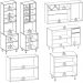 Cozinha Modulada 6 Pecas 320 cm Raven Freijo Off White PLN