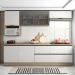 Cozinha Modulada 7 Pecas 258 cm Etti Carvalho Oak Off White PLN