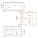 Cozinha Modulada 7 Pecas 297 cm MDP Vera Marrocos Off White MXM